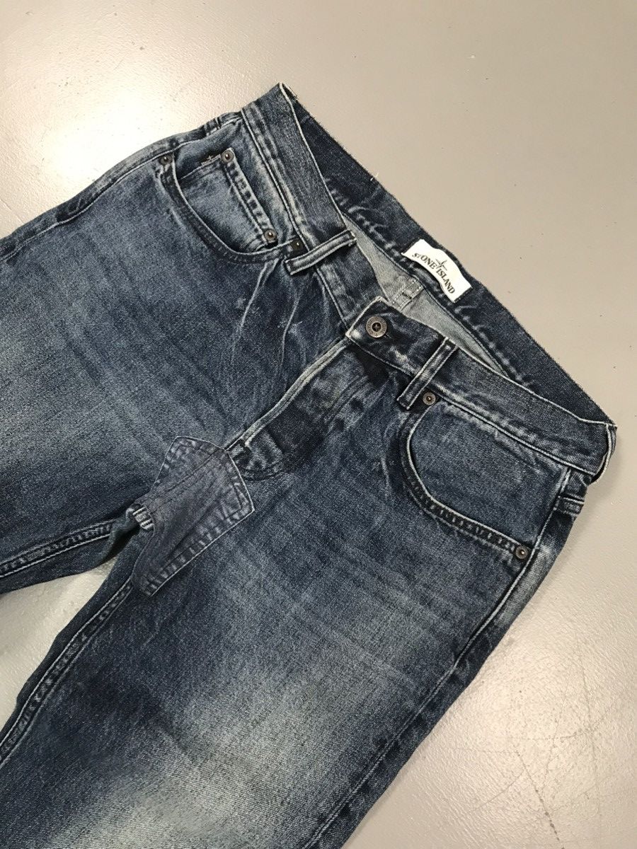 Stone Island × Vintage Vintage super rare stone island straight fit denim Size US 32 / EU 48 - 4 Thumbnail