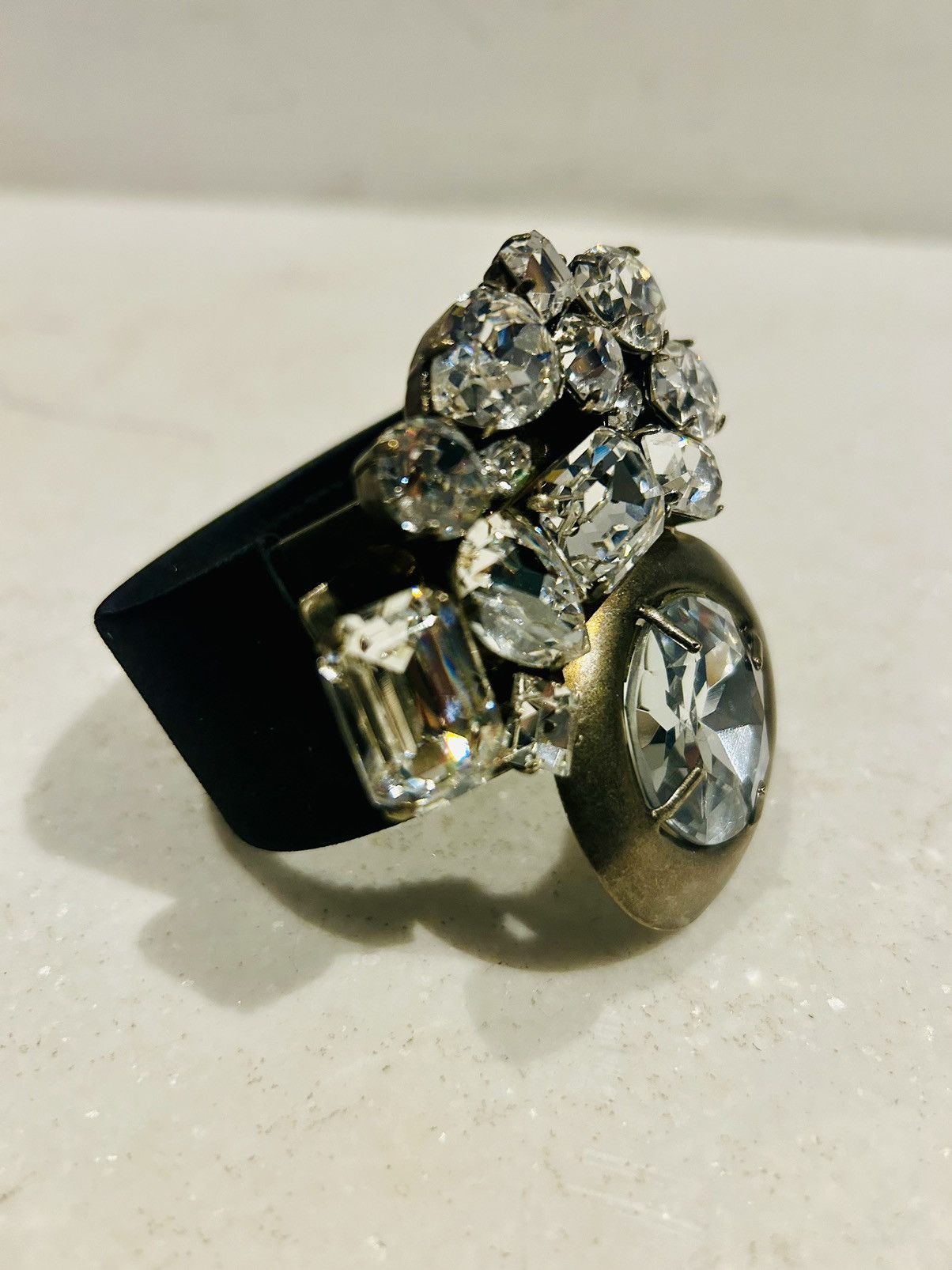 Miu Miu Stunning Miu Miu crystal cuff bracelet. New in box. Size ONE SIZE - 6 Thumbnail