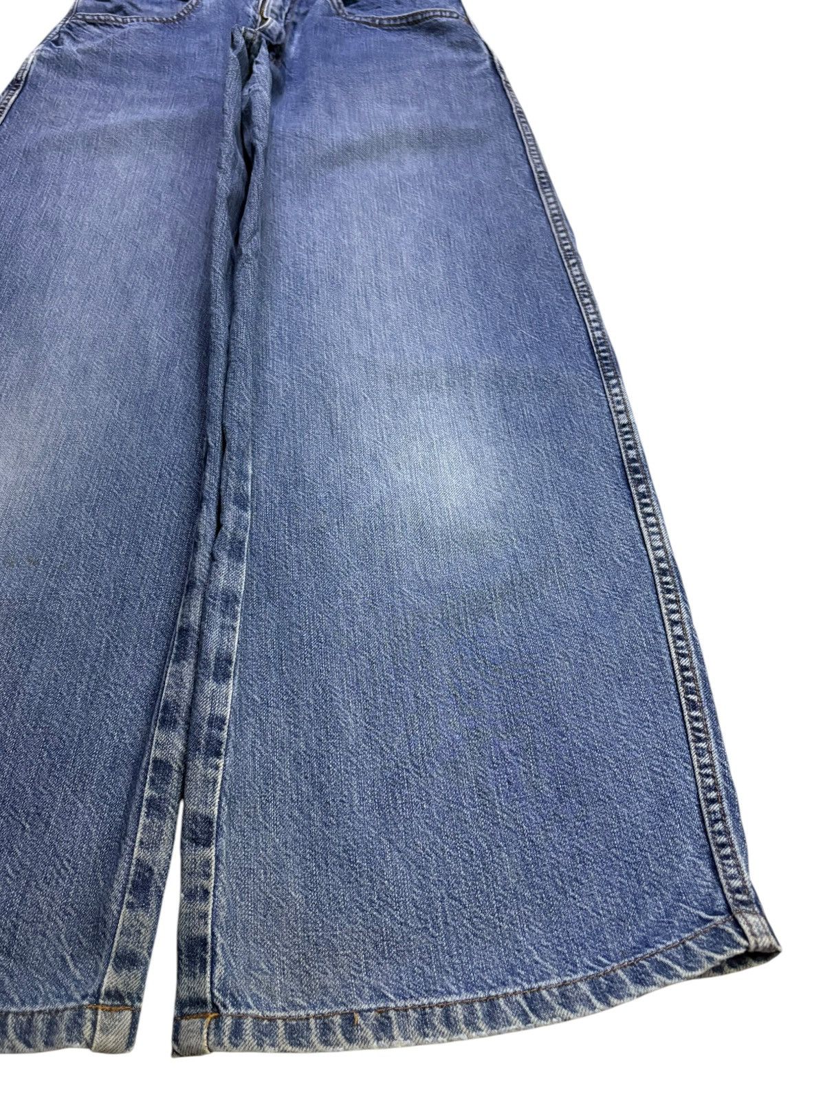 Uniqlo Vintage Uniqlo Lemaire Blue Wash Loose Baggy Jeans Size US 27 - 7 Thumbnail