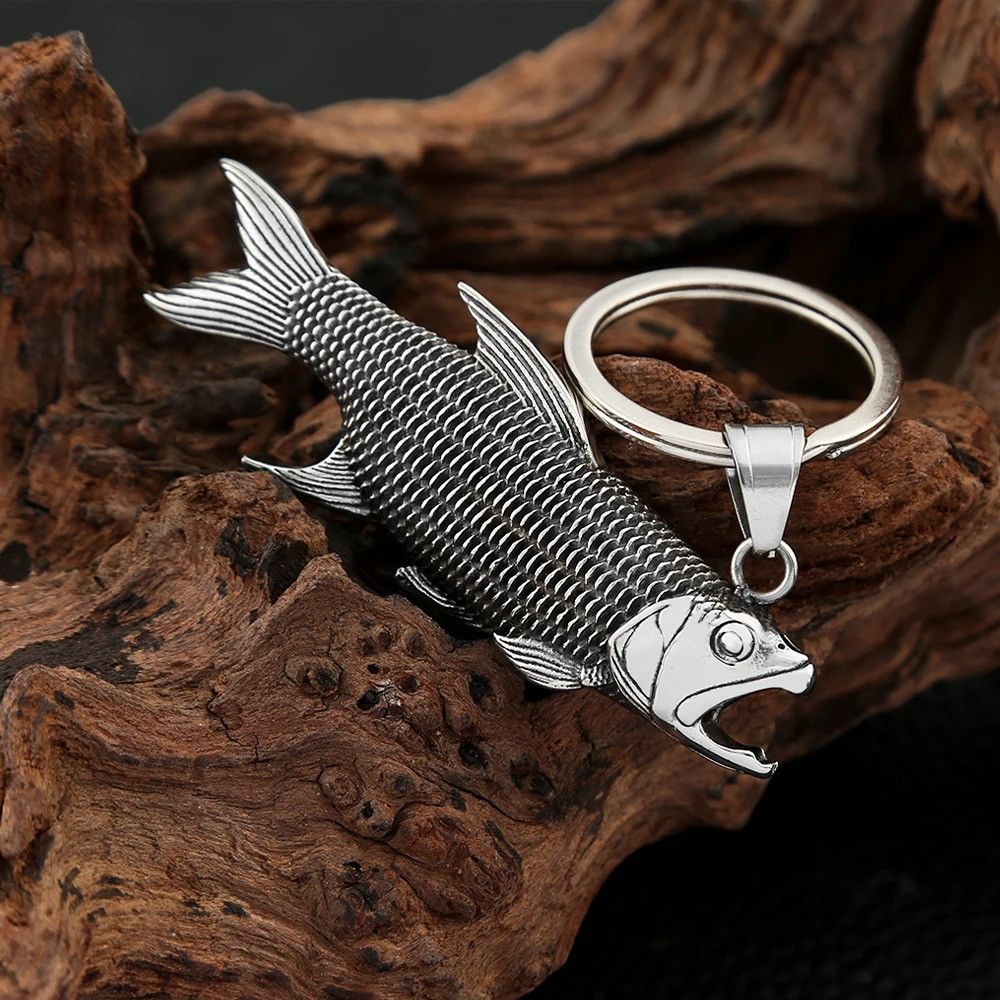 Other Fish Keychain Stainless Steel Size ONE SIZE - 3 Thumbnail