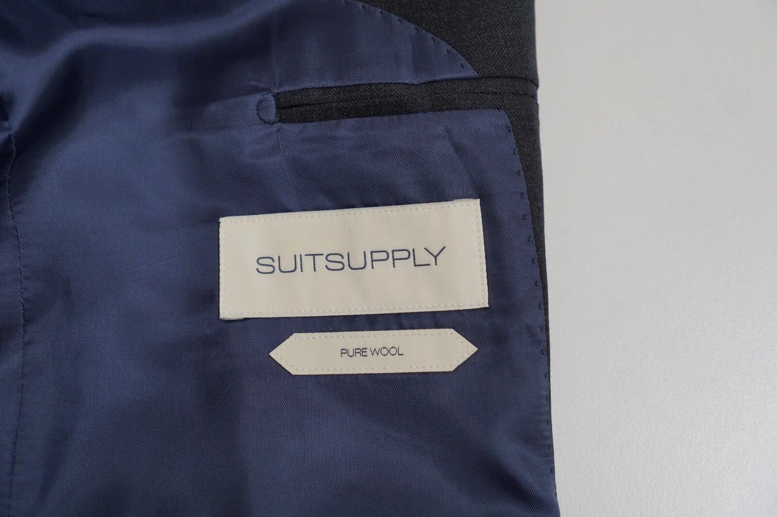 Suitsupply Men Suitsupply Blazer Napoli Single Breasted Reda Wool US40 Size 40R - 5 Thumbnail
