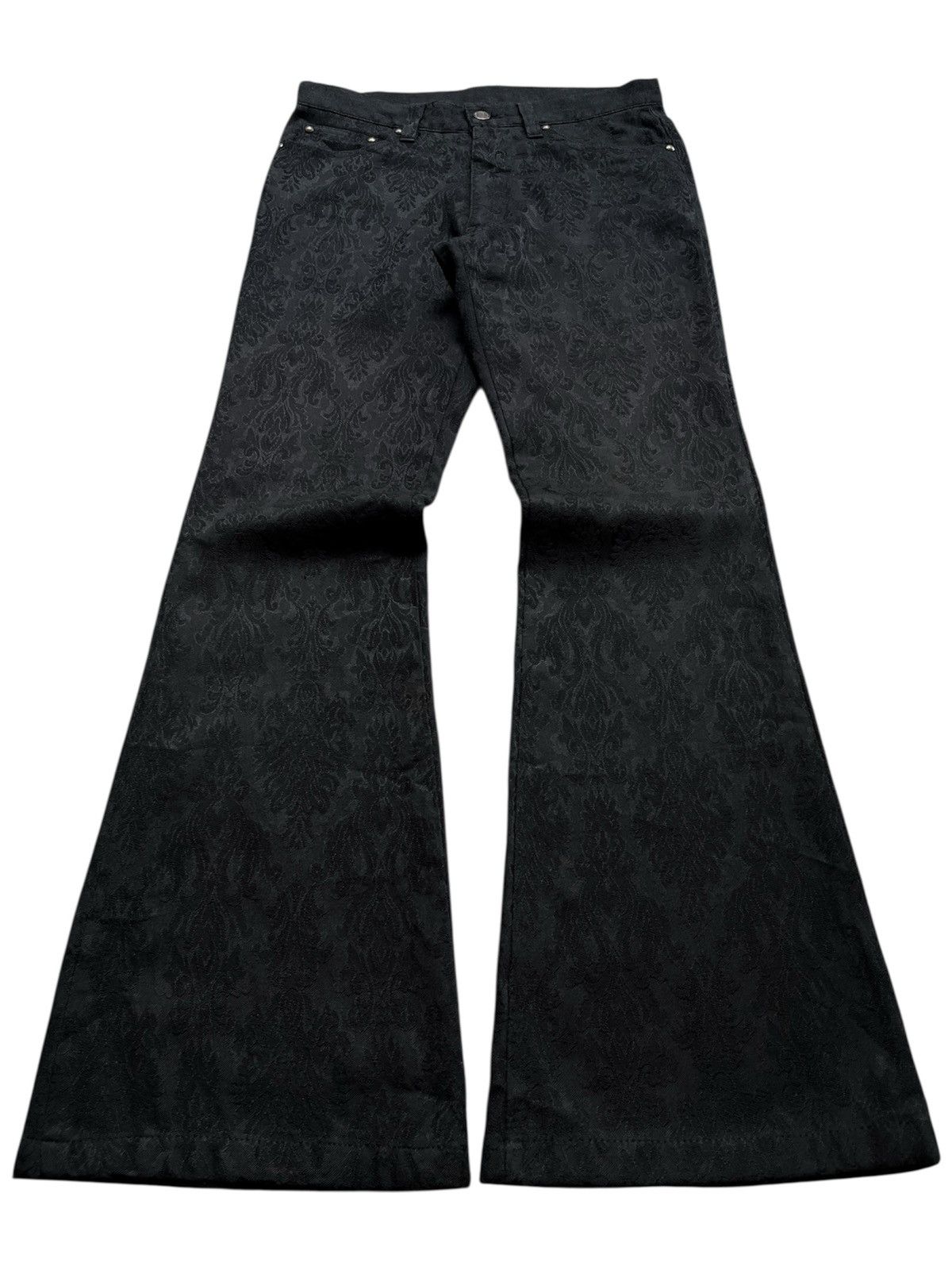 Tornado Mart Vintage Tornado Mart Abstrac Graphic Flare Pants Size US 28 / EU 44 - 2 Thumbnail