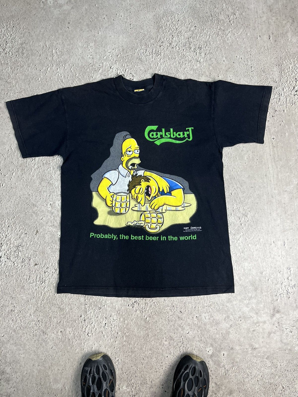 The Simpsons × Vintage Vintage Simpson 2000 Tee people in black Size US L / EU 52-54 / 3 - 1 Thumbnail