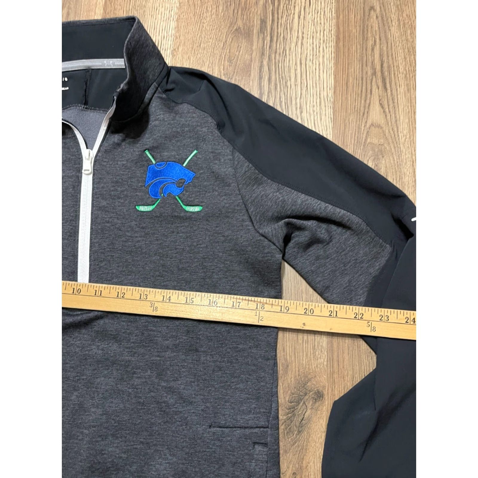 Under Armour Under armour Sweatshirt Women Large Black 1/4 Zip Cold Gear Pullover Long Sleeve Casual Modern Size L / US 10 / IT 46 - 6 Thumbnail