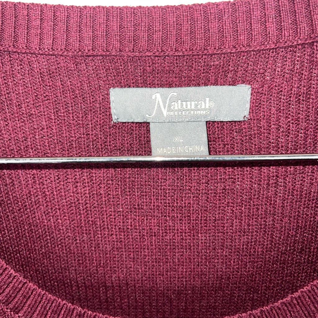 Other Natural Reflections Long Sleeve High Low tunic Sweater Size XL / US 12-14 / IT 48-50 - 3 Thumbnail