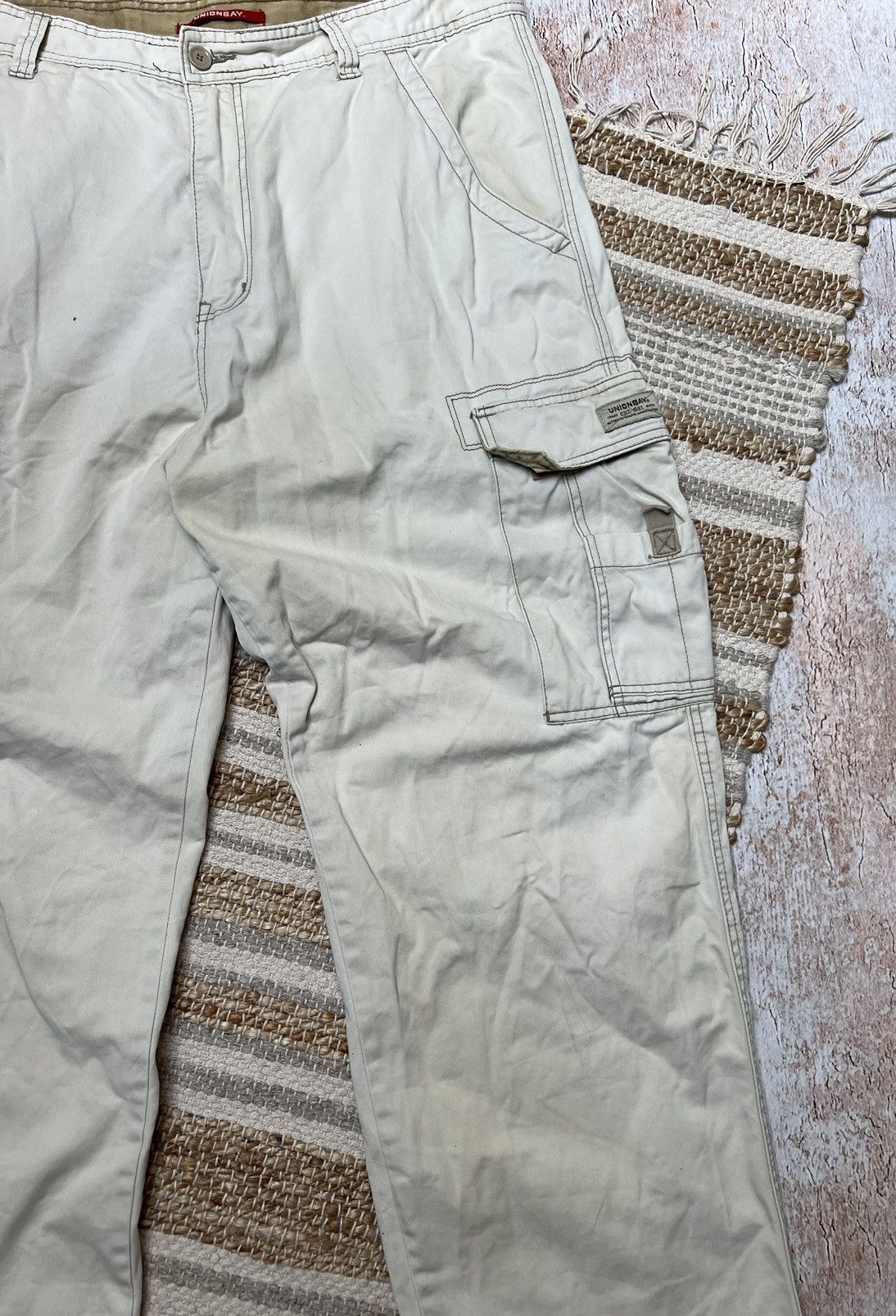 Japanese Brand Vintage Japanese heavy cargo pants Size US 36 / EU 52 - 3 Thumbnail