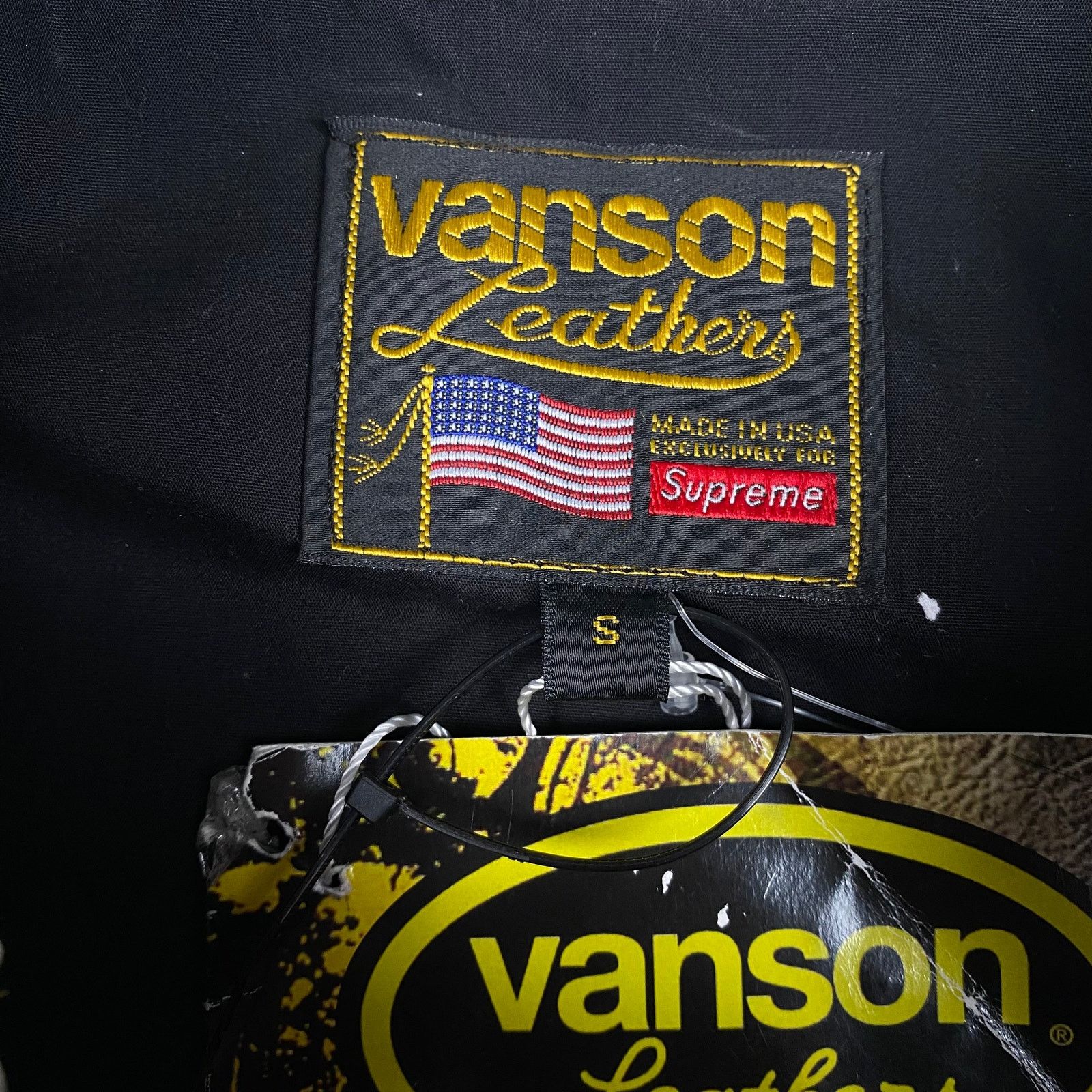 Supreme 2019 Supreme Vanson Leather Ghost Rider Jacket Size US S / EU 44-46 / 1 - 14 Thumbnail