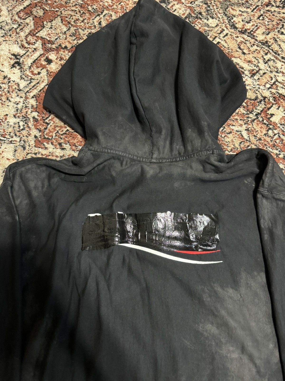 Balenciaga Balenciaga Gaffer Small Fit Zip Up Hoodie Size US S / EU 44-46 / 1 - 6 Thumbnail