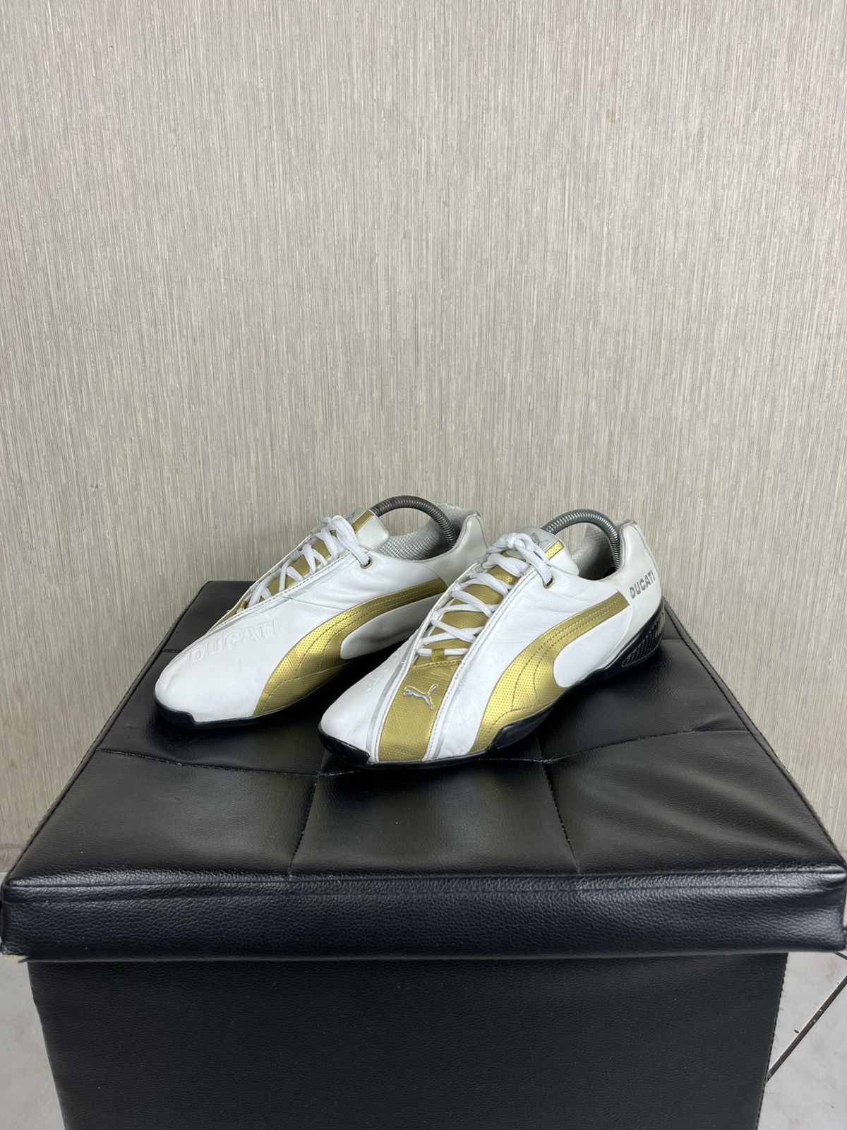 Mercedes-Benz × Puma Vintage Puma x Ducati speed cat y2k gold racing shoes retro Size US 8.5 / EU 41-42 - 2 Thumbnail