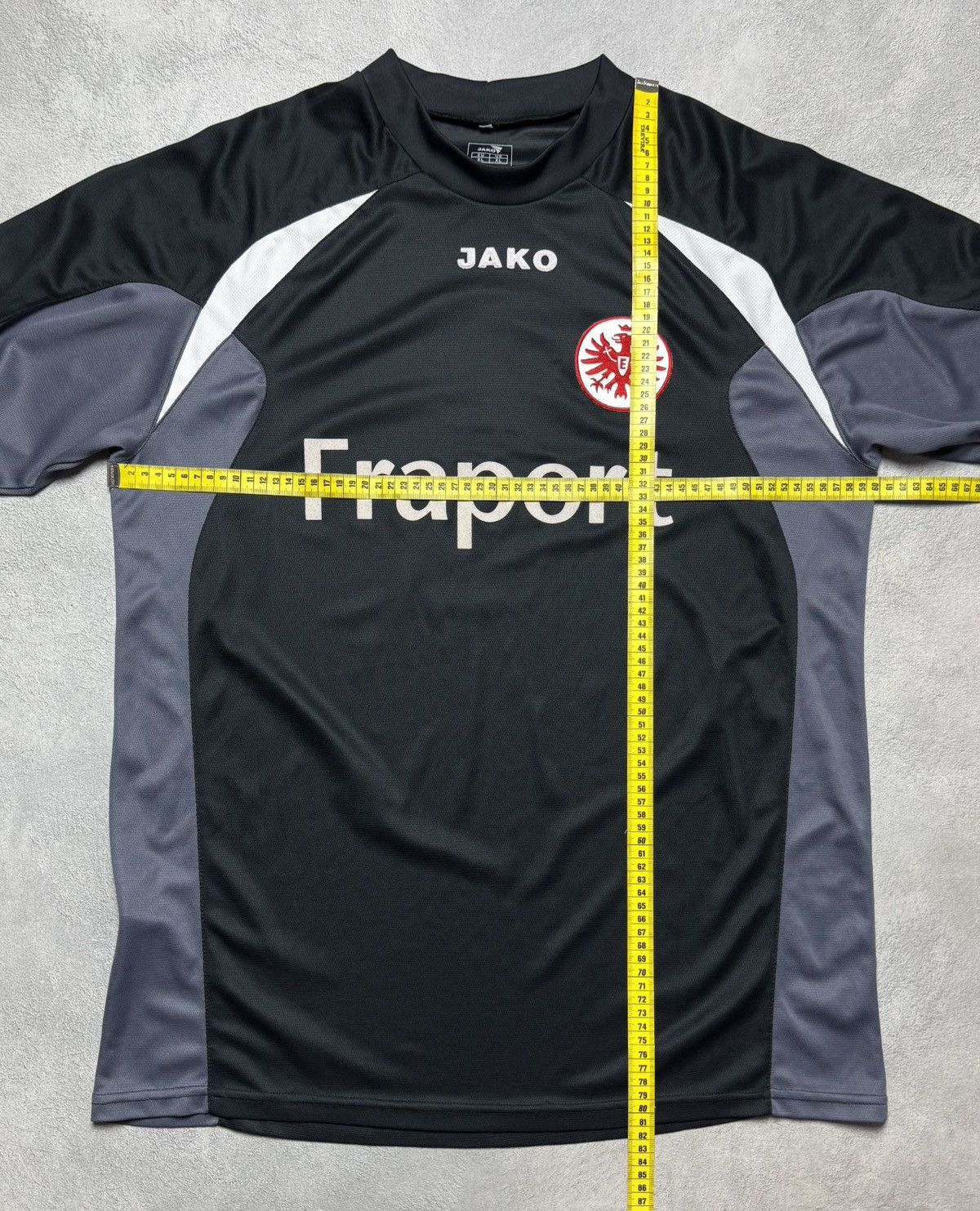 Vintage Eintracht Frankfurt 2005 2006 Goalkeeper Shirt Jersey Jako Size US XL / EU 56 / 4 - 22 Thumbnail