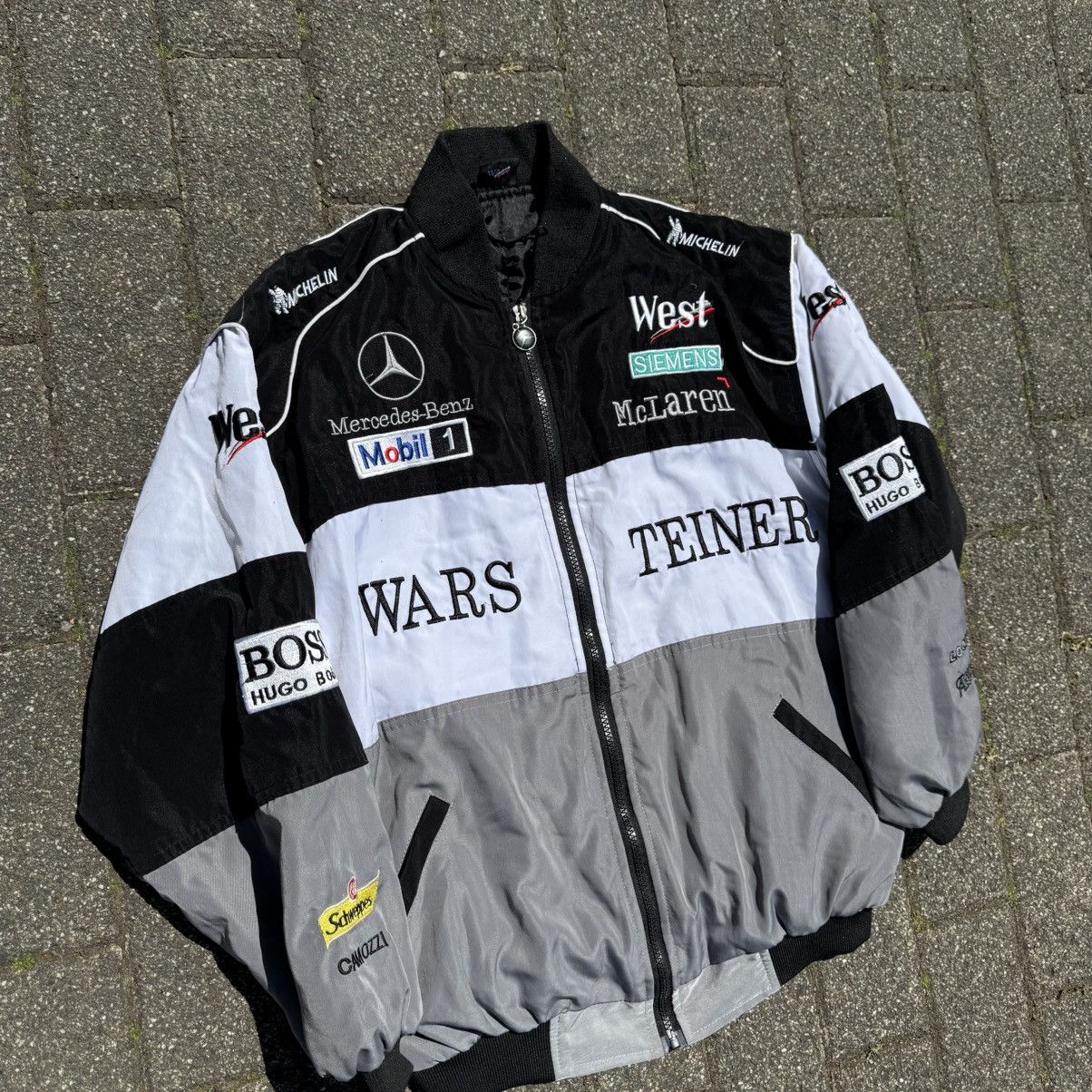 Vintage Vintage Racing Jacket Mercedes Mclaren Warsteiner Size US S / EU 44-46 / 1 - 3 Thumbnail