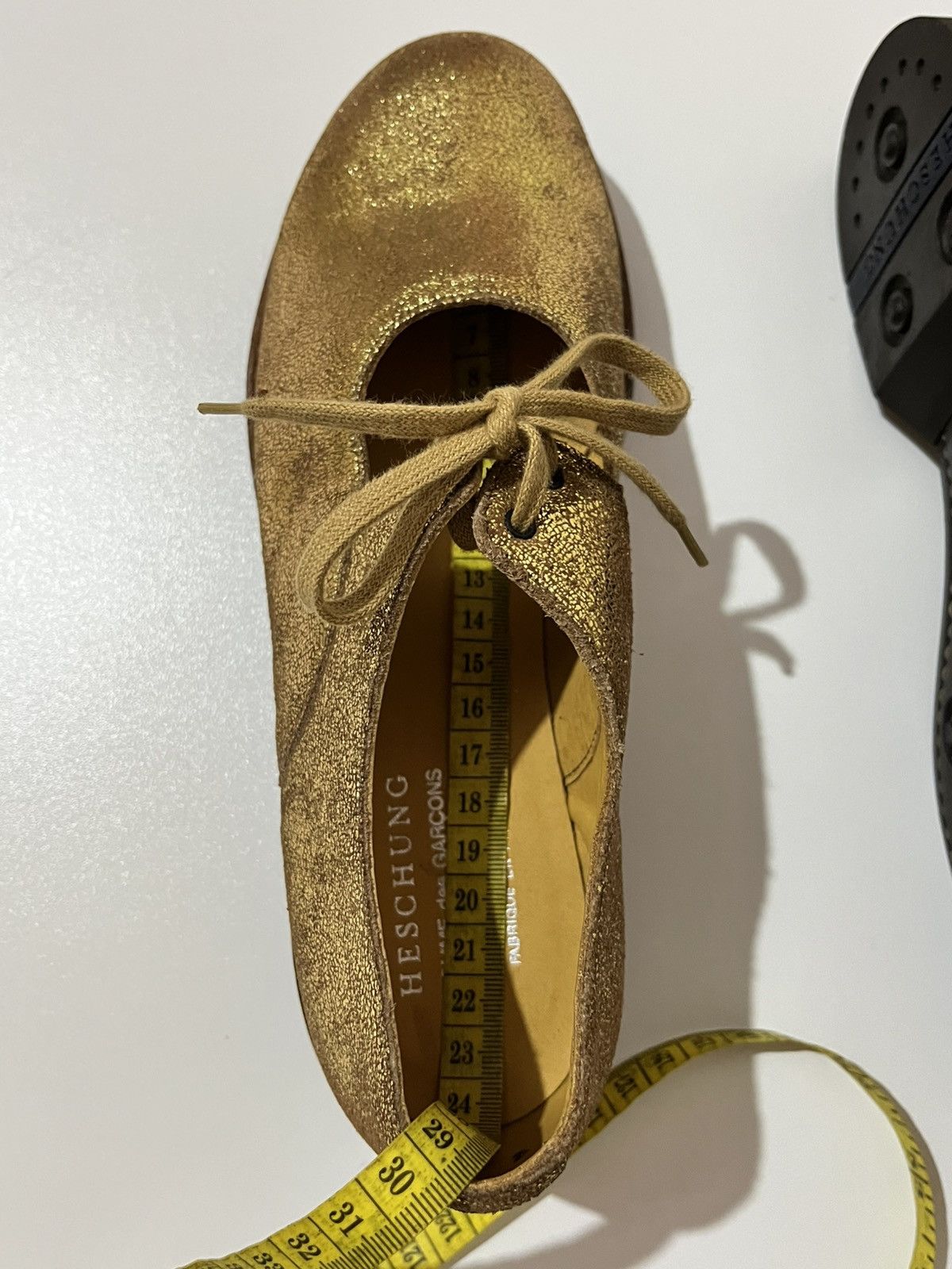 Comme des Garcons Comme des Garçons - Heschung - Glitter Gold - Shoes Size US 4 / IT 34 - 13 Thumbnail