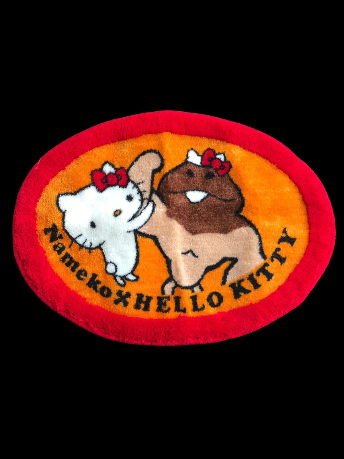 Japanese Brand × Vintage HELLO KITTY X NAMEKO DOOR MAT BY SANRIO 🇯🇵 Size ONE SIZE - 2 Thumbnail