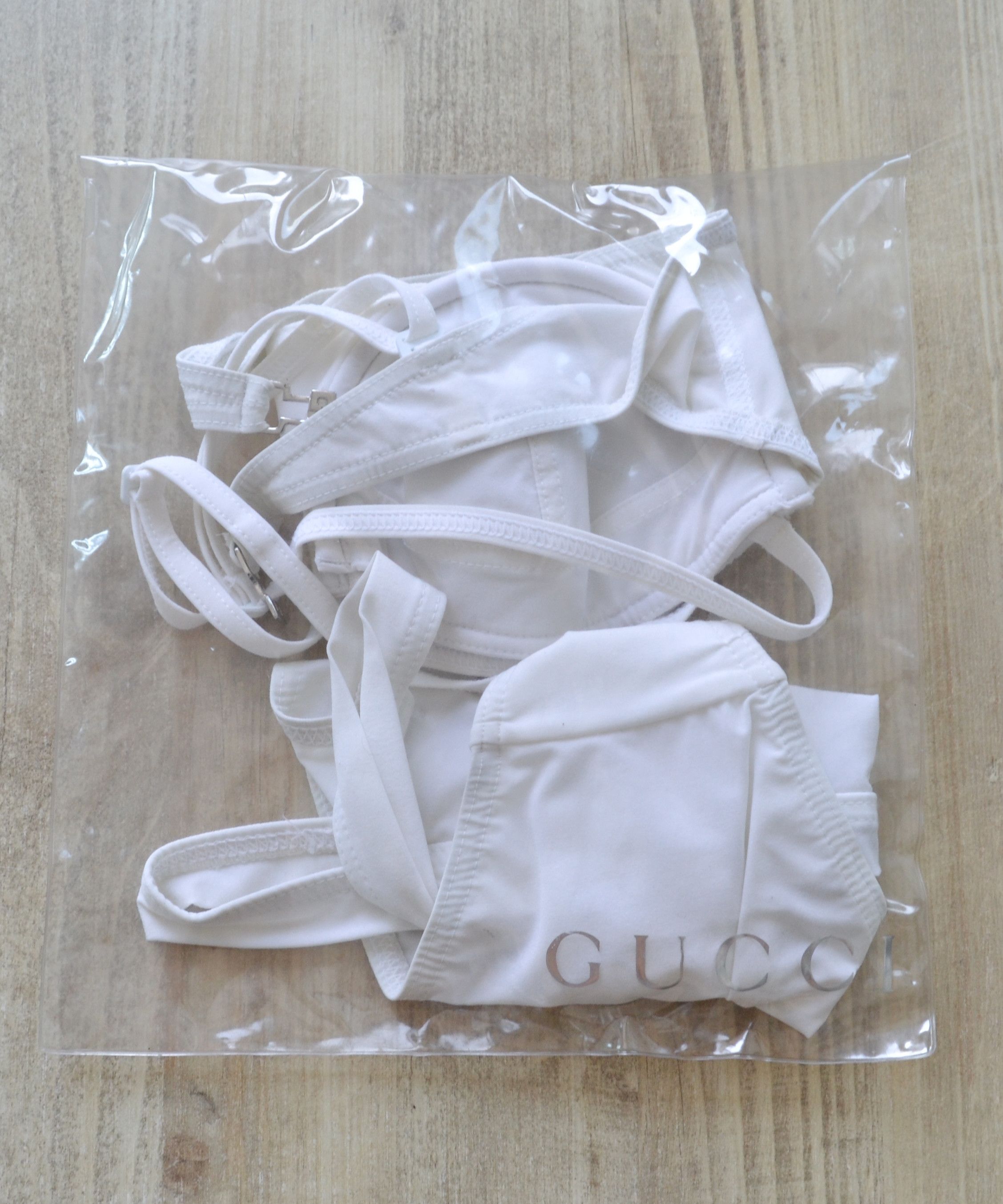 Gucci GUCCI Bikini Swimsuit Bra White Vintage TOM FORD Size ONE SIZE - 9 Thumbnail