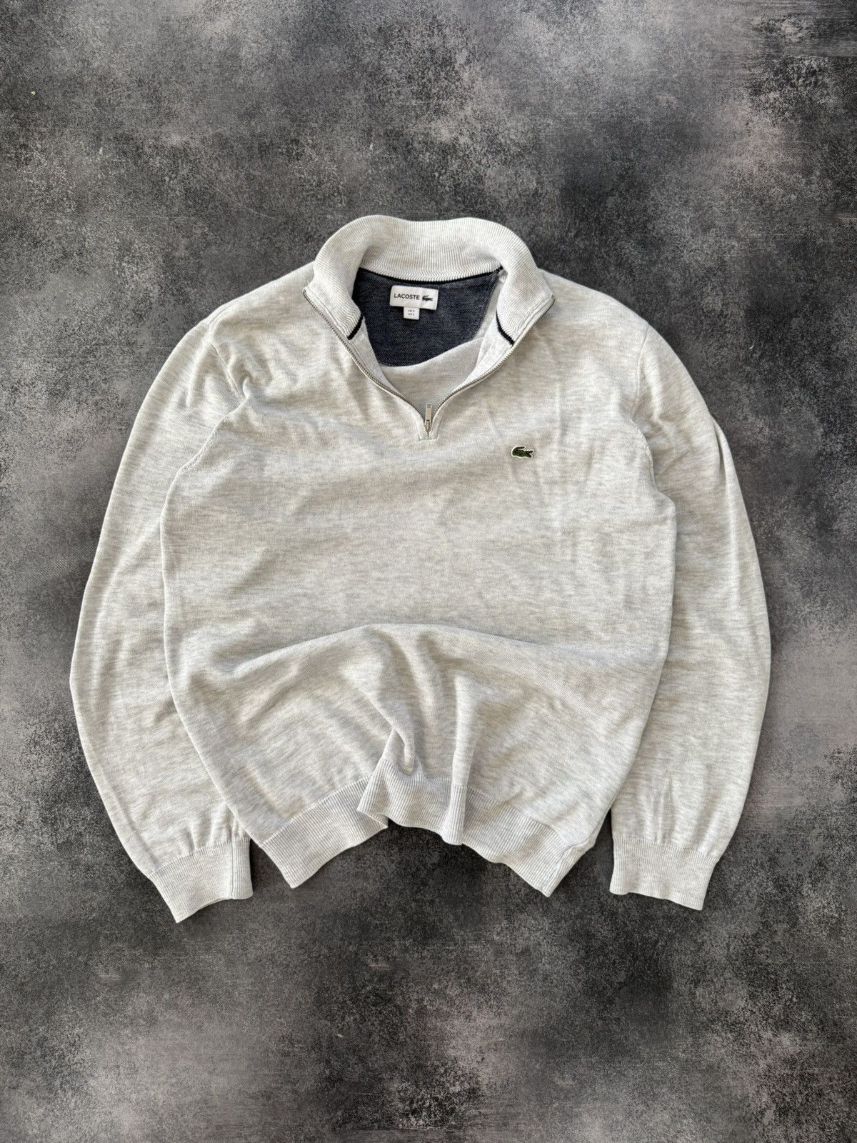 Lacoste Lacoste sweater 1/4 zip up Size US L / EU 52-54 / 3 - 1 Thumbnail