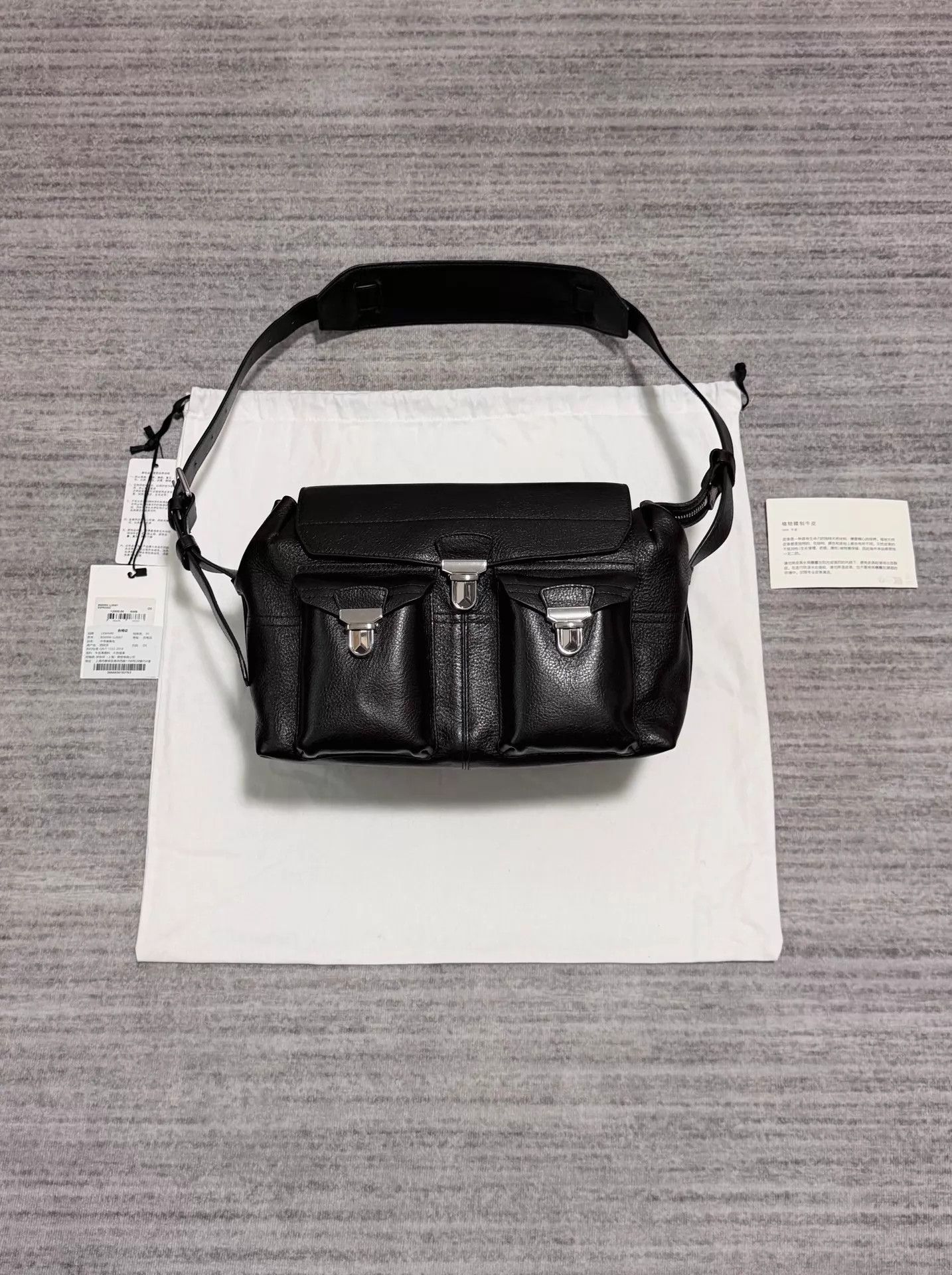 Lemaire Lemaire Gear Bag Espresso Medium New Size ONE SIZE - 1 Thumbnail