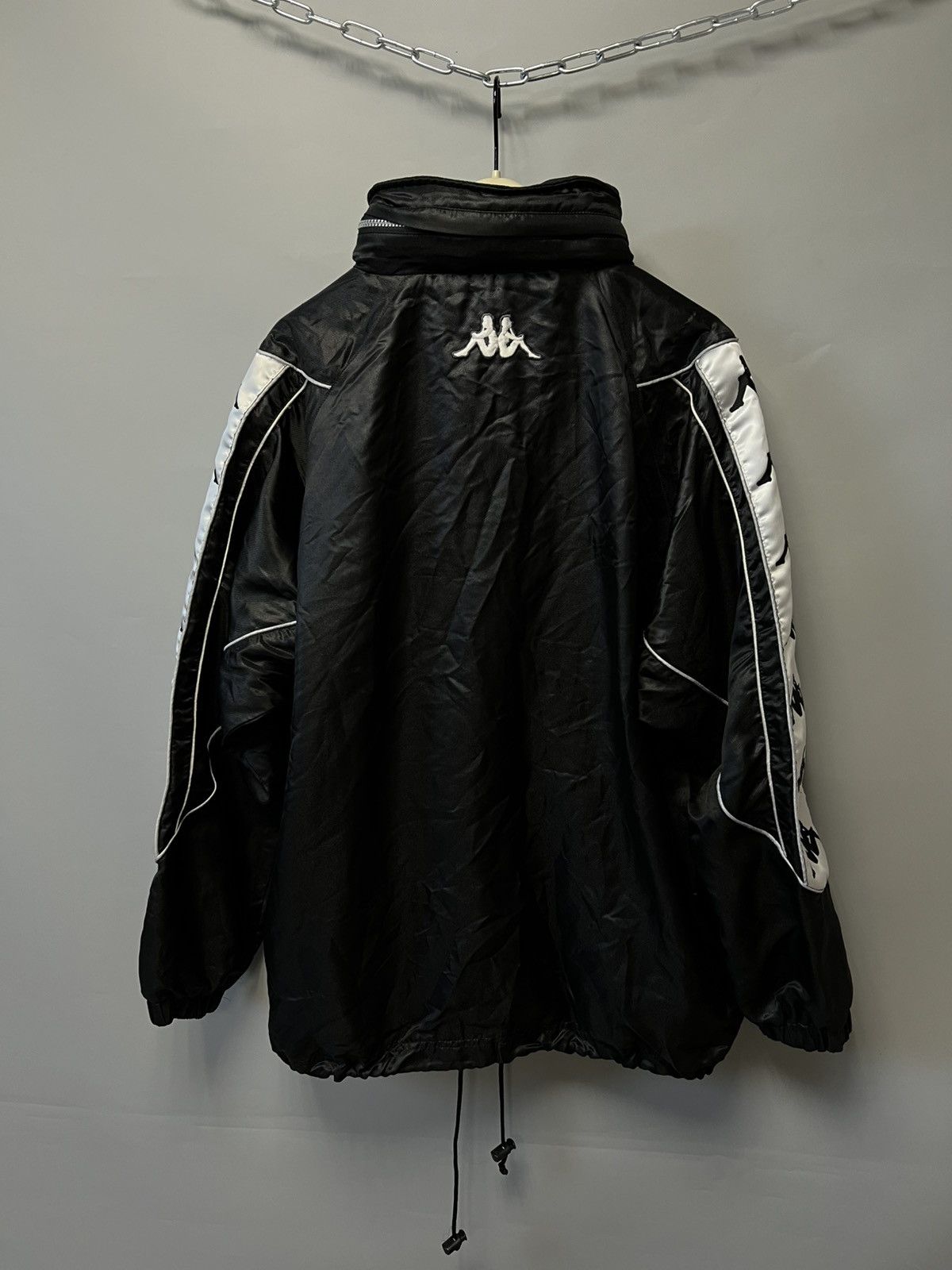 Kappa Vintage 90s Kappa F.C Juventus Zip Up Jacket RARE size L Size US L / EU 52-54 / 3 - 3 Thumbnail
