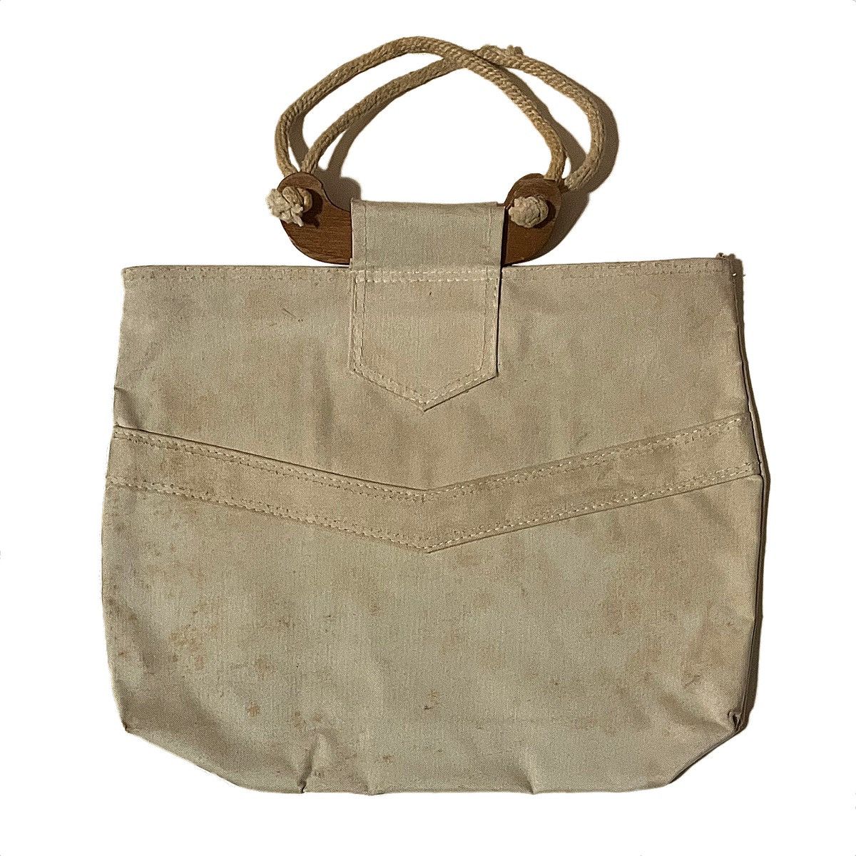 Vintage Vintage 50’s Canvas Bag Size ONE SIZE - 1 Thumbnail