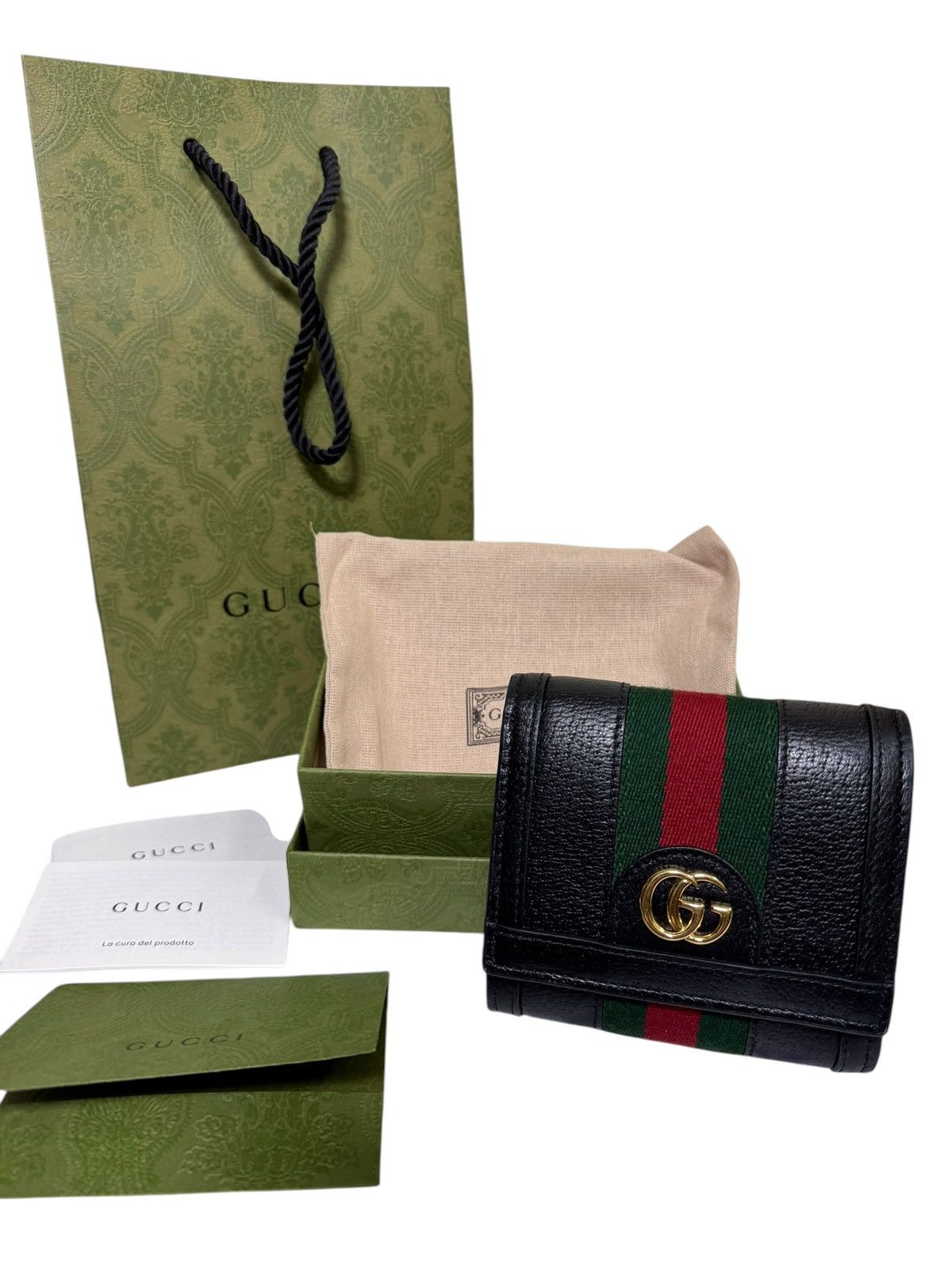 Gucci Gucci Ophidia GG Small Flap Wallet Size ONE SIZE - 1 Thumbnail