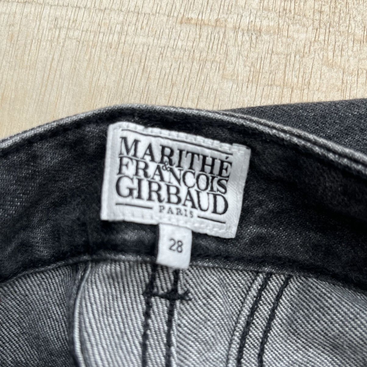 Marithe + Francois Girbaud MARITHE & FRANCOIS GIRBAUD WASHED DENIM STRAIGHT Size US 28 / EU 44 - 6 Thumbnail