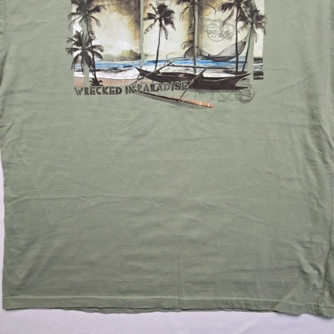 Other Newport Blue Wrecked in Paradise Green Tropical 2X Shirt Size US XXL / EU 58 / 5 - 6 Thumbnail