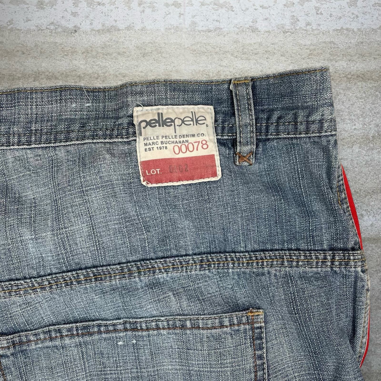 Pelle Pelle Crazy Vintage Y2K Pelle Pelle Skater Jeans Baggy Wide Leg Size US 44 / EU 60 - 4 Thumbnail