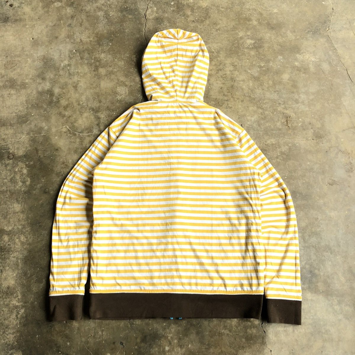 Hysteric Glamour 2000s Baby Doll Reversible Ziphoodie Brown/Striped Lgb Size US M / EU 48-50 / 2 - 12 Thumbnail