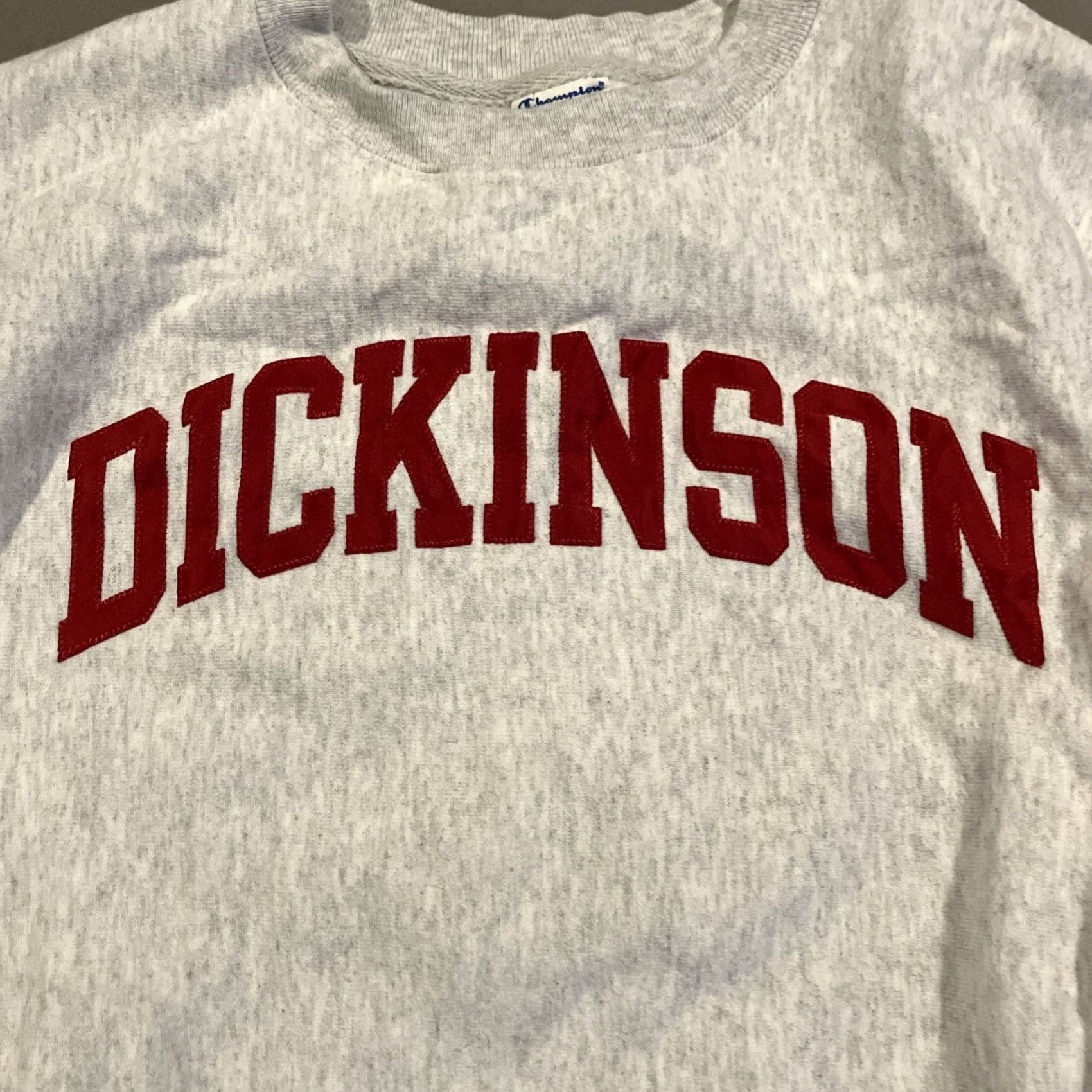 Champion VINTAGE Champion Reverse Weave Dickinson College Crewneck Sweatshirt L Gray Men Sweatshirt Pullover Reversible College Theme Size US L / EU 52-54 / 3 - 2 Thumbnail