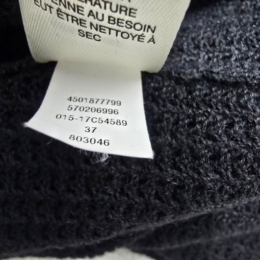 Chicos Women's Chico's Black Crew Neck Sweater Size L Size L / US 10 / IT 46 - 9 Thumbnail