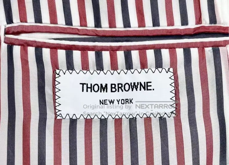 Thom Browne Thom Browne Corduroy Color Block Anchor Print Embroidered Size US S / EU 44-46 / 1 - 4 Thumbnail