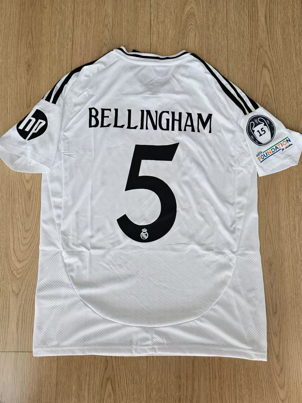 Real Madrid Real Madrid 2024 2025 Jersey #5 Jude Bellingham Jersey