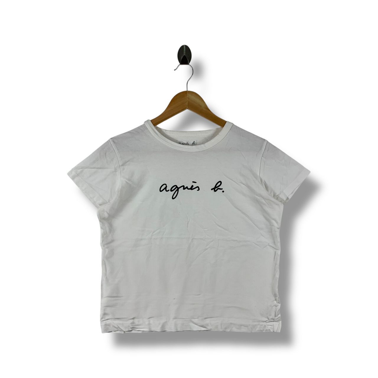Designer × agnes b. AGNES B Paris OG logo printed tee Size S / US 4 / IT 40 - 1 Thumbnail