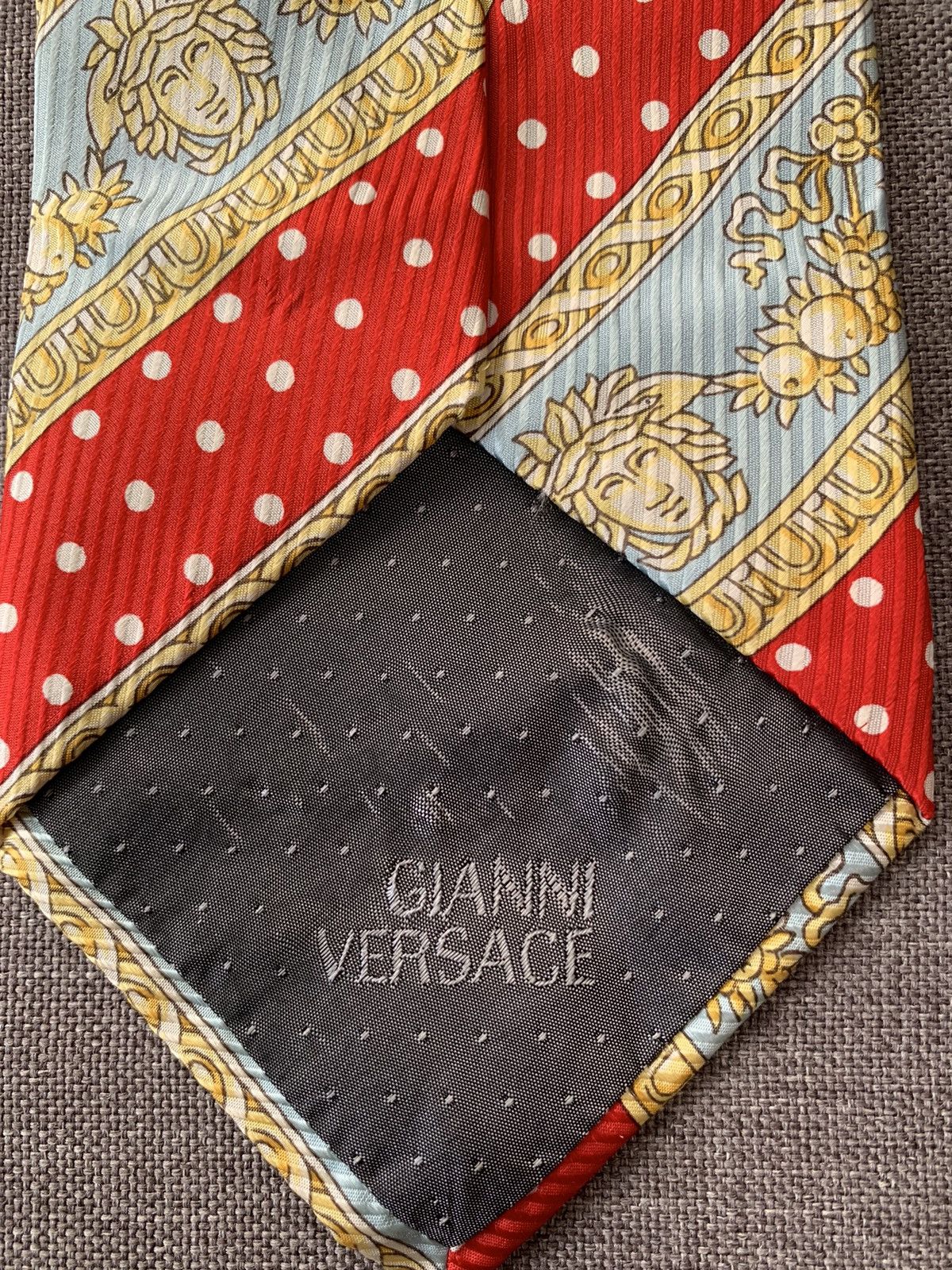 Versace Gianni Versace Medusa vintage baroco tie Size ONE SIZE - 9 Thumbnail