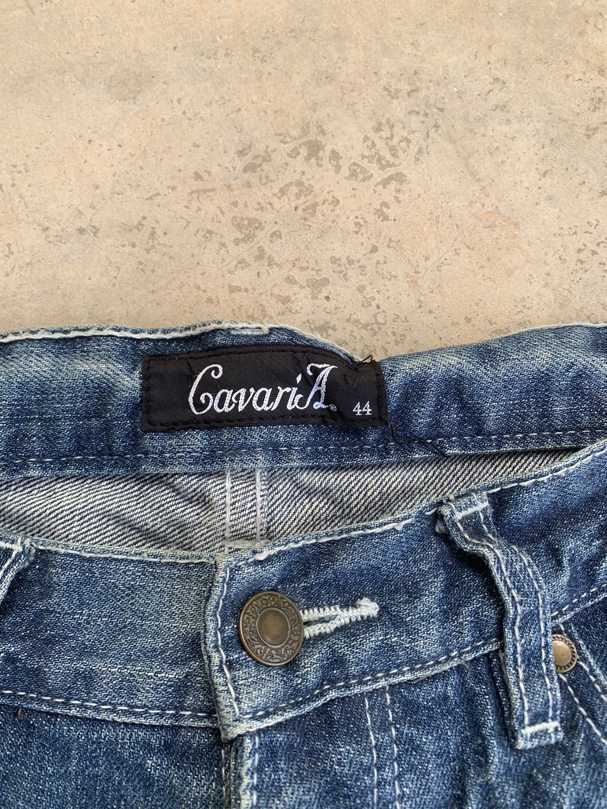 Japanese Brand Cavaria Patches Jeans Pants Size US 32 / EU 48 - 7 Thumbnail