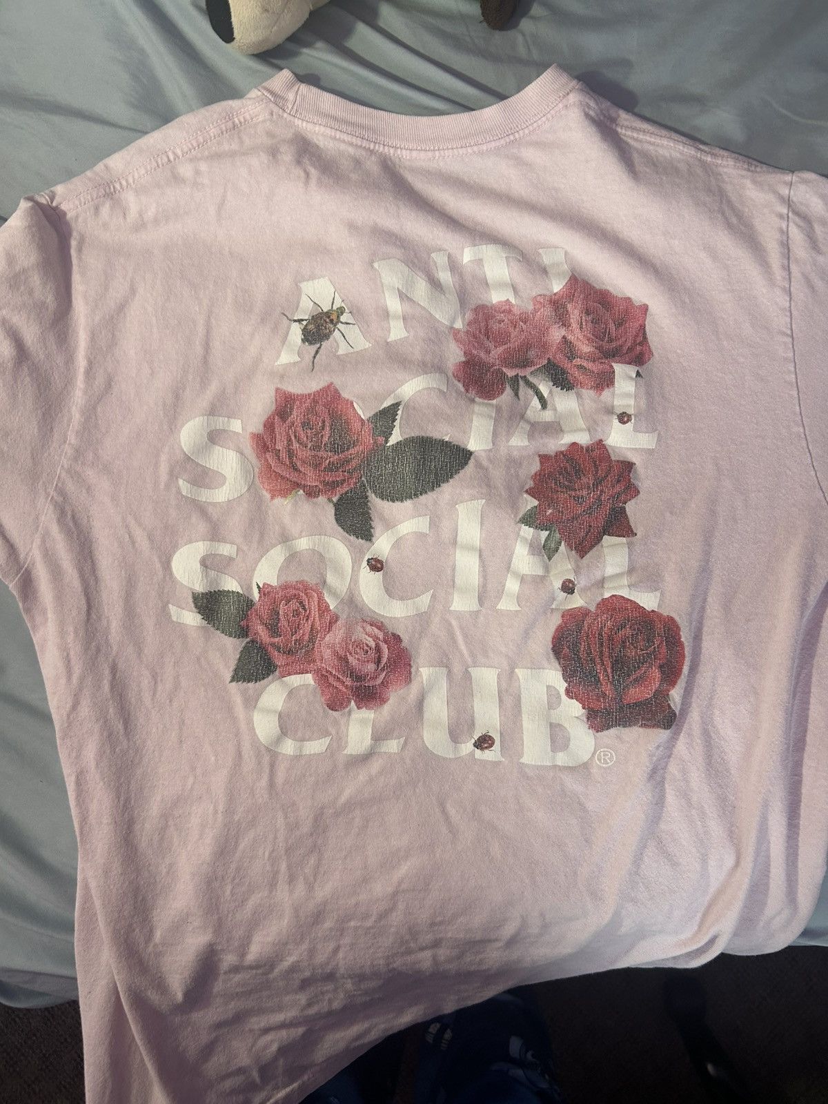 Anti Social Social Club AntiSocial SocialClub Rose Tee Size US L / EU 52-54 / 3 - 1 Thumbnail