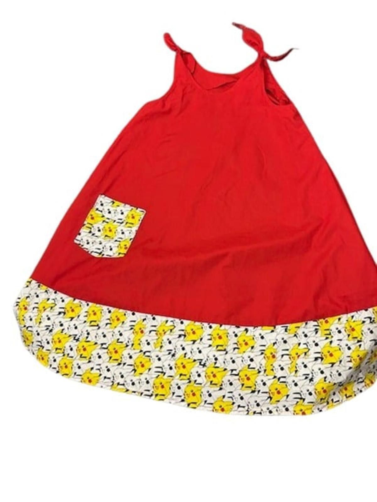 Handmade Pokémon Girls Dress Size 10 Size L / US 10 / IT 46 - 1 Thumbnail