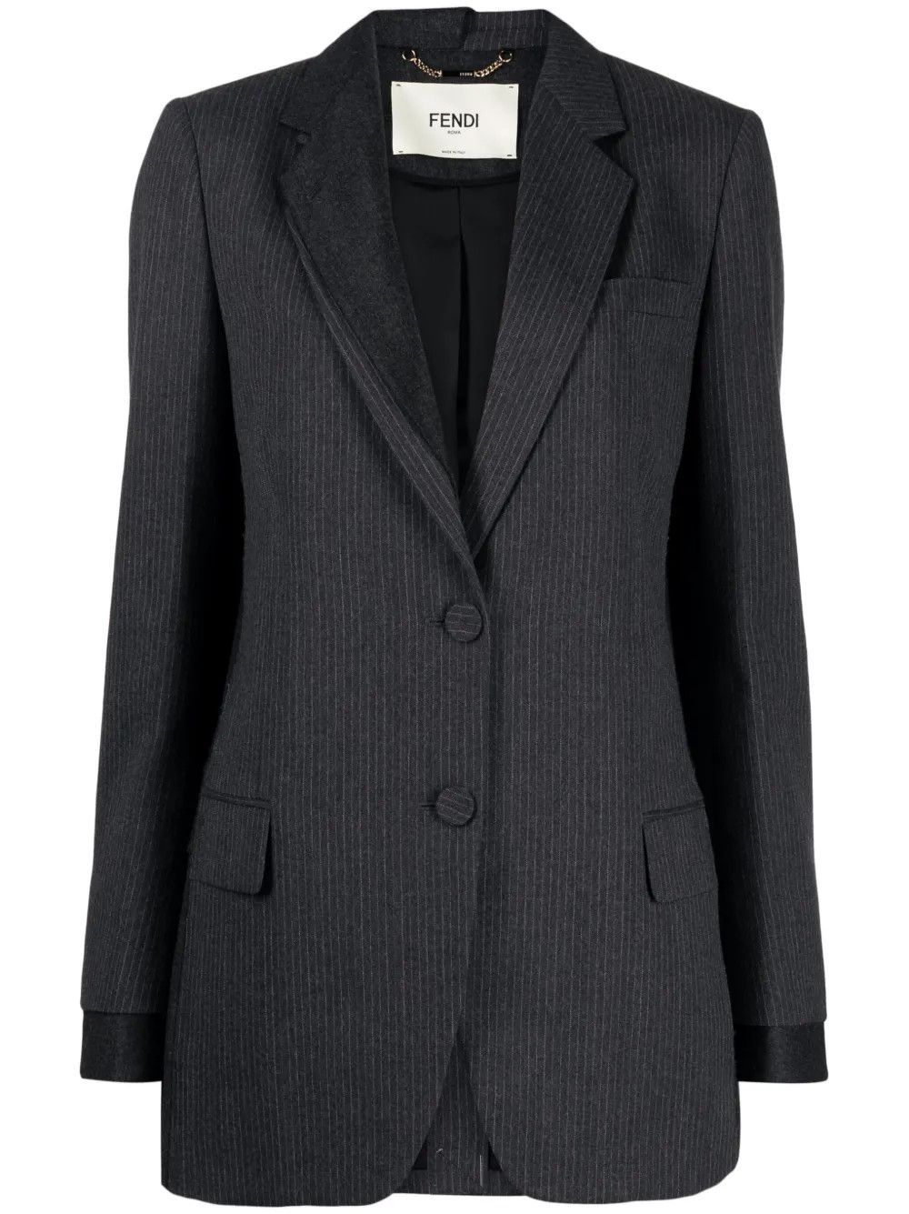 Fendi o1y0925 Blazer in Gray Size M / US 6-8 / IT 42-44 - 1 Thumbnail