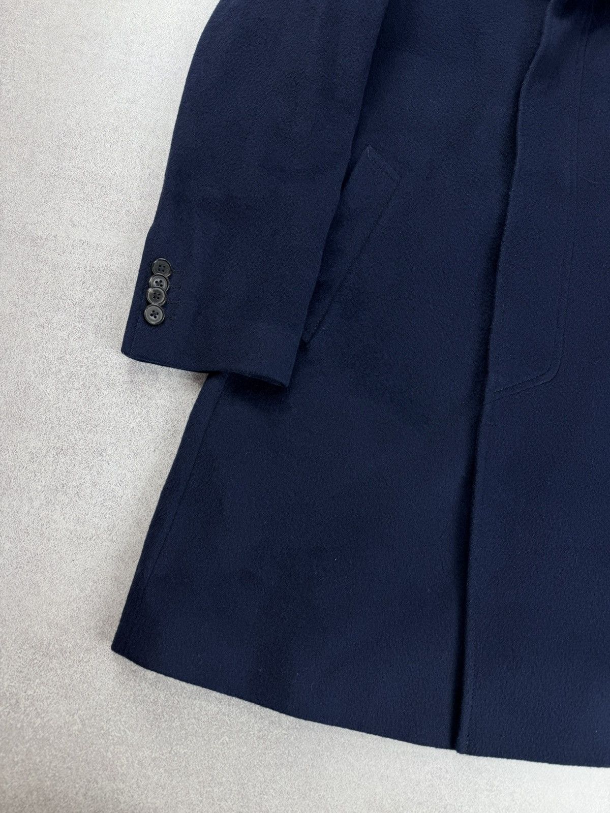Baldessarini Baldessarini Cashmere Blend Coat Jacket Navy Blue Size US L / EU 52-54 / 3 - 3 Thumbnail