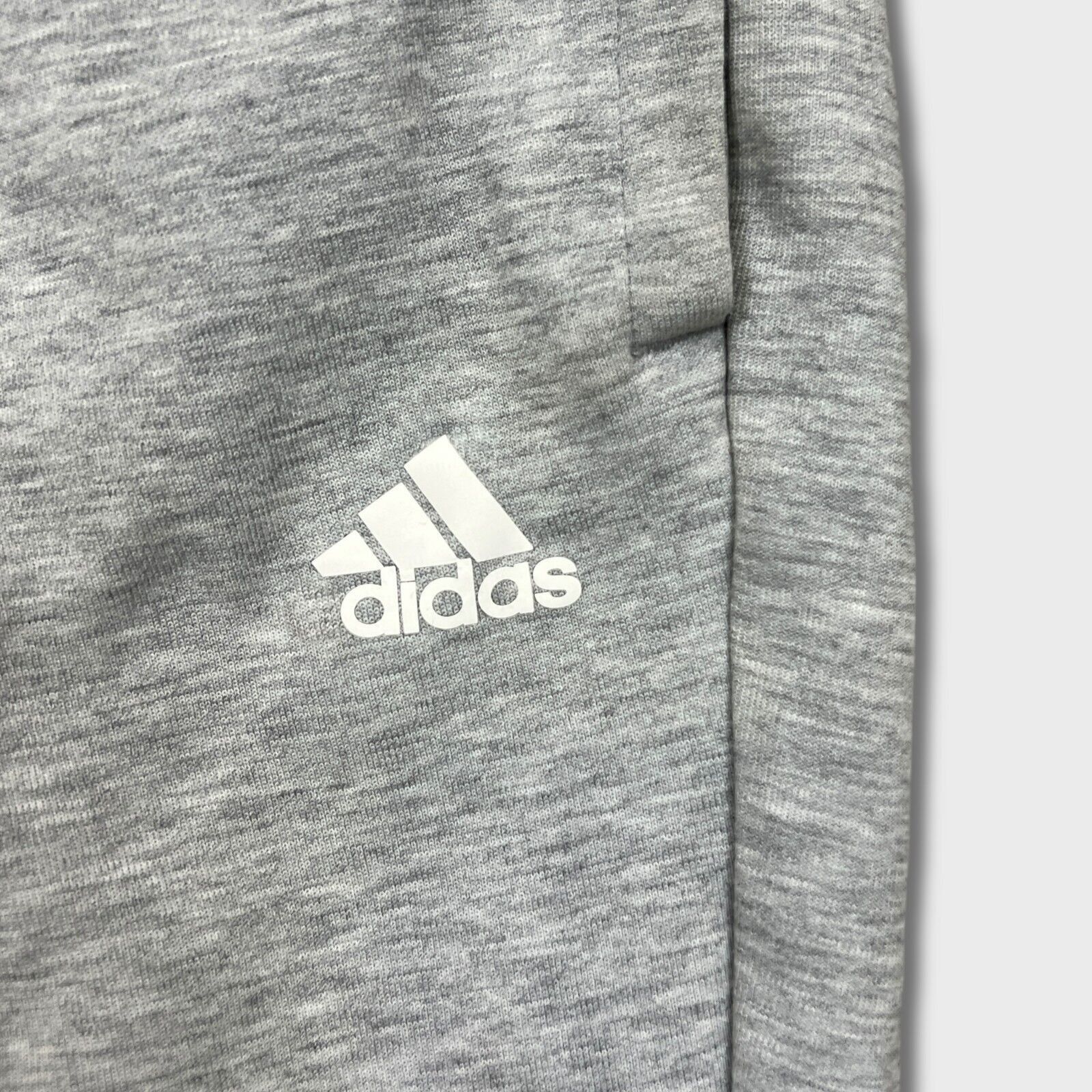 Adidas × Vintage Adidas Sweatpants Large Stripes Spell Out Athletic Fleece Size US 32 / EU 48 - 2 Thumbnail