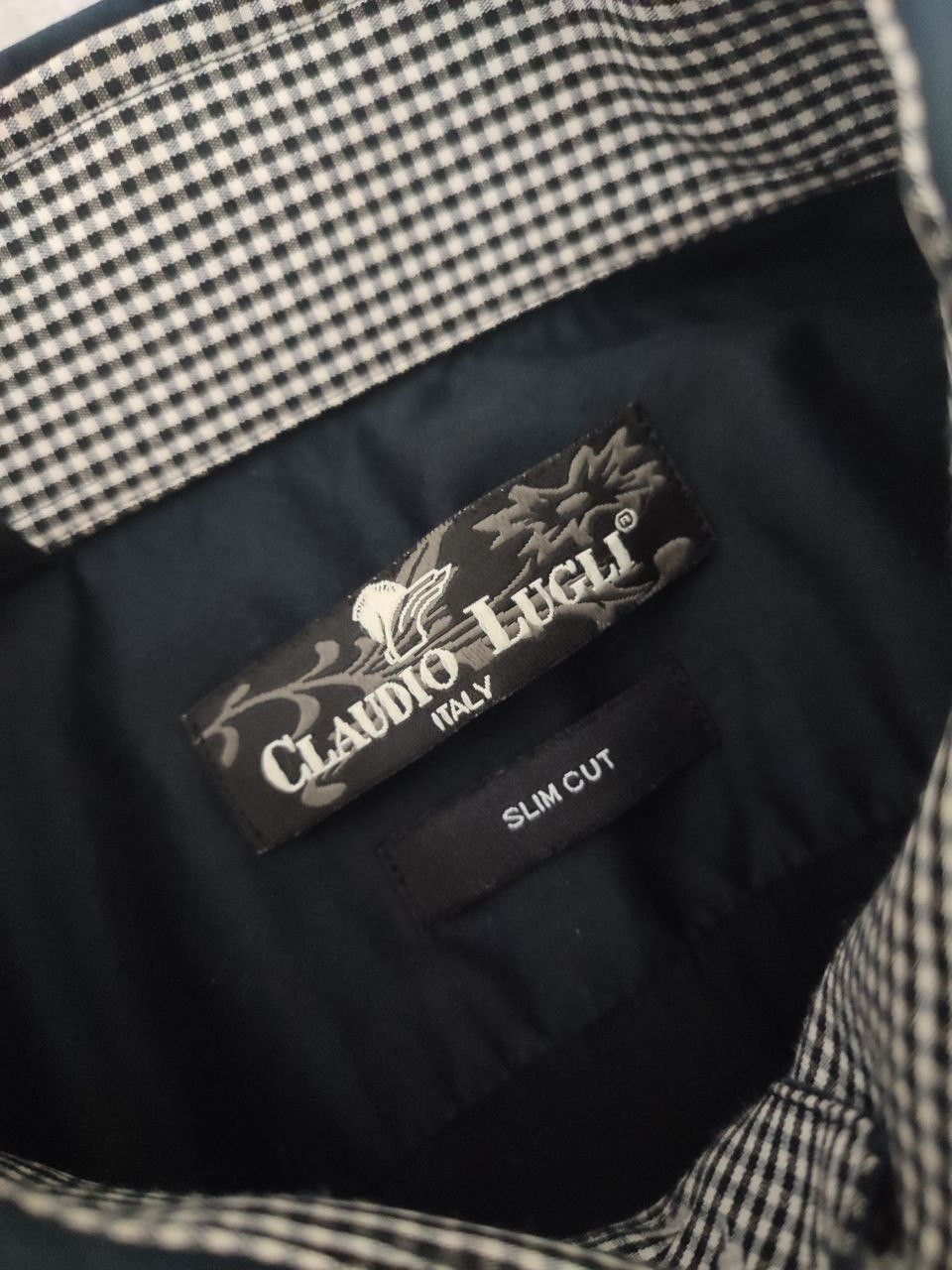 Other Mens Claudio Lugli Couture Full Buttoned Black Shirt Size L Size US L / EU 52-54 / 3 - 7 Thumbnail