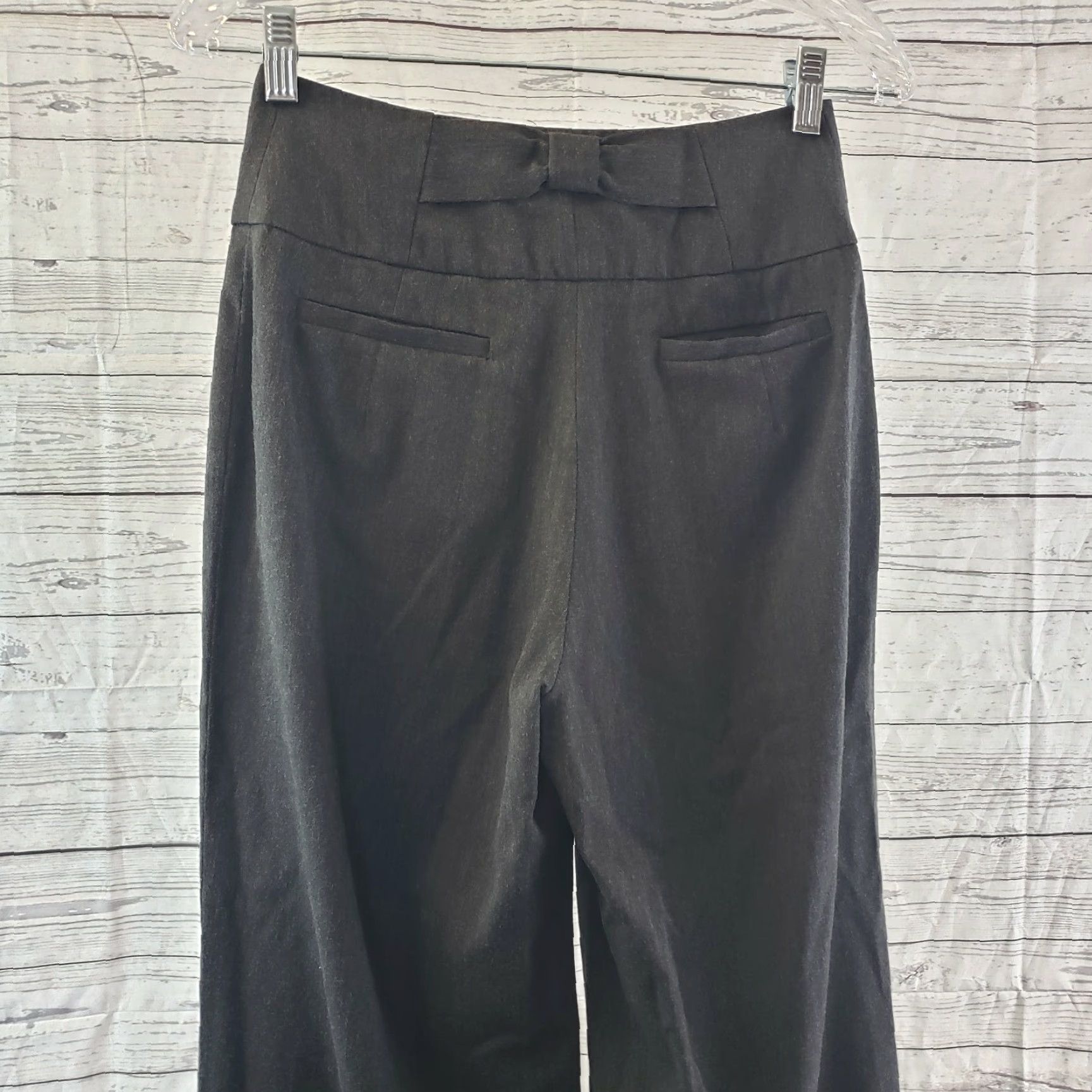 Anthropologie Cartonnier Anthropologie Womens Trouser Pants Sz 2 Charcoal Gray High Rise Size 26" / US 2 / IT 38 - 5 Thumbnail