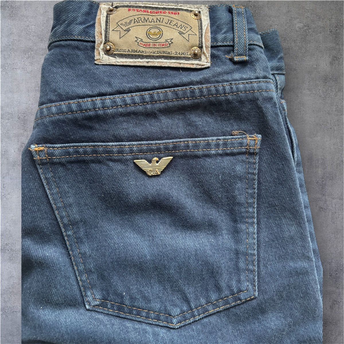 Armani × Vintage Vintage Armani Jeans | Y2K Size US 32 / EU 48 - 4 Thumbnail