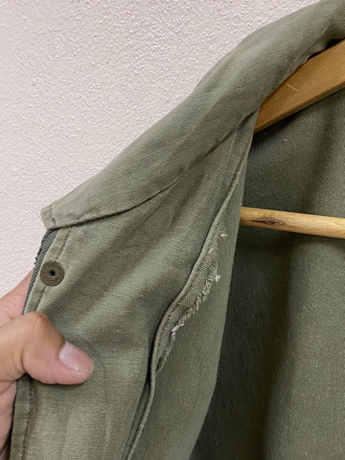 Vintage Vtg Army Military Jacket Size US L / EU 52-54 / 3 - 10 Thumbnail