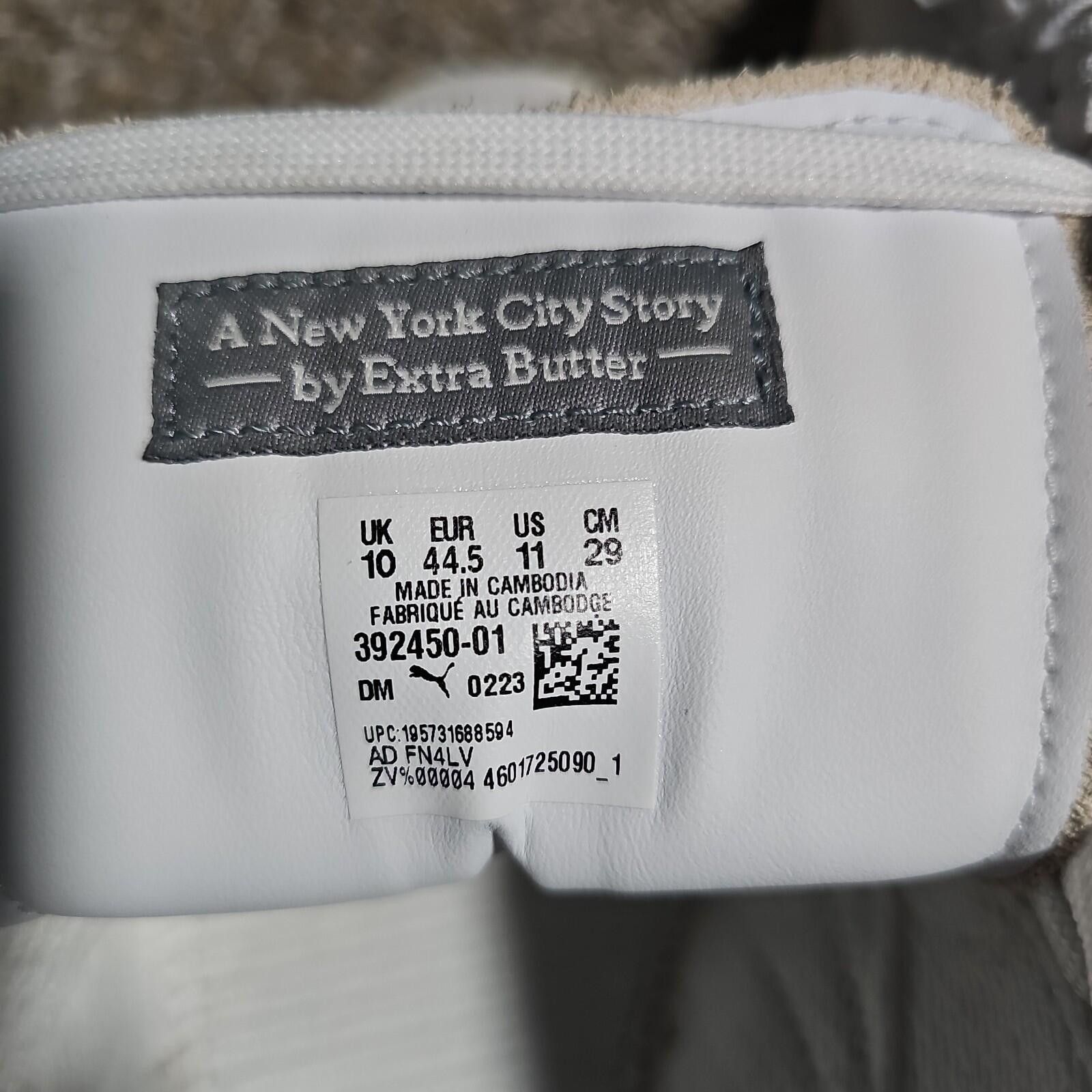 Puma PUMA X Extra Butter Clyde NYC Mens White Shoes 392450-01 Size US 11 / EU 44 - 6 Thumbnail