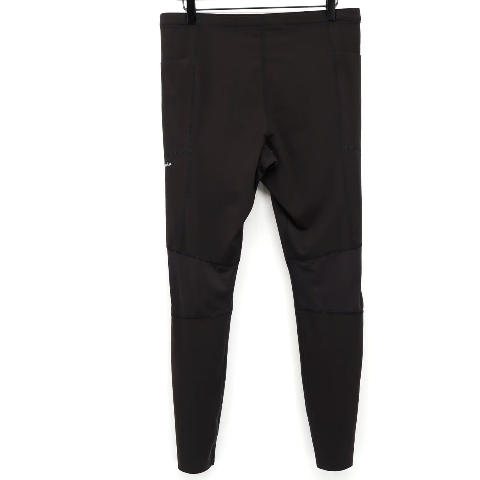 Patagonia Patagonia Women's Peak Mission Tights 30" Inseam Black Sz L Tights / Leggings Athletic Compression Size ONE SIZE - 2 Thumbnail