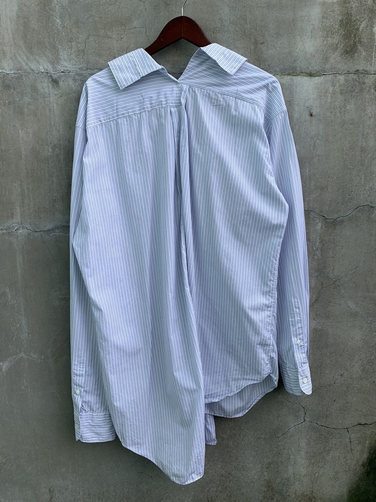 Junya Watanabe SS18 Oversized Asymmetrical Shirt Dress Size S / US 4 / IT 40 - 6 Thumbnail