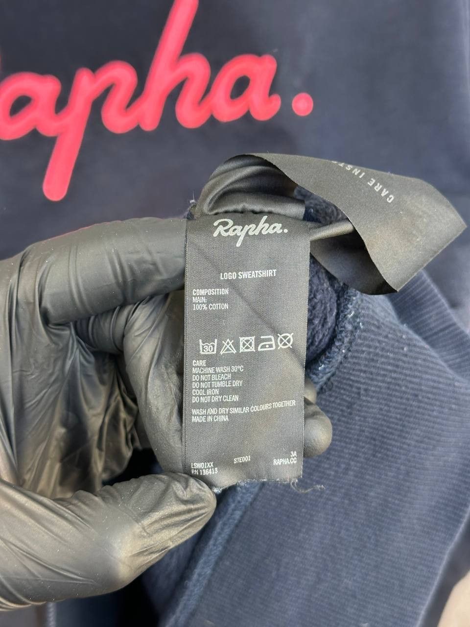 Rapha Rapha Logo Sweatshirt Embroidery Sweater Navy Fleece Jumper Size US S / EU 44-46 / 1 - 13 Thumbnail