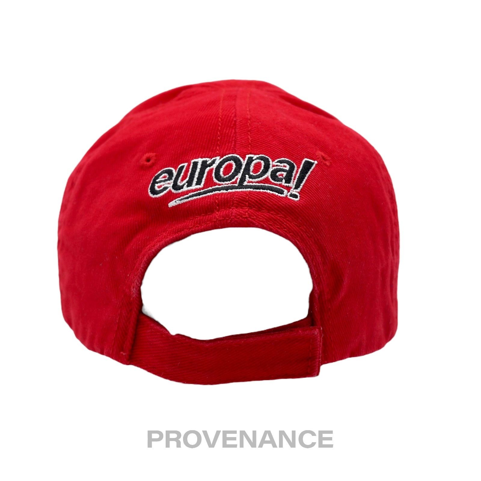 Balenciaga 🔴 Balenciaga Europa Cap - Red Size ONE SIZE - 6 Thumbnail