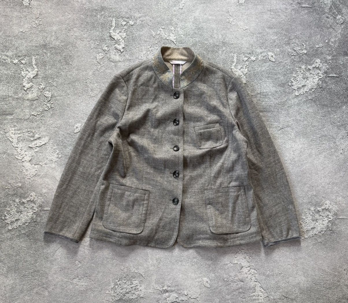 Bogner × Designer Bogner EU46 US16 wool blazer jacket coat Size XXL / US 16-18 / IT 52-54 - 5 Thumbnail