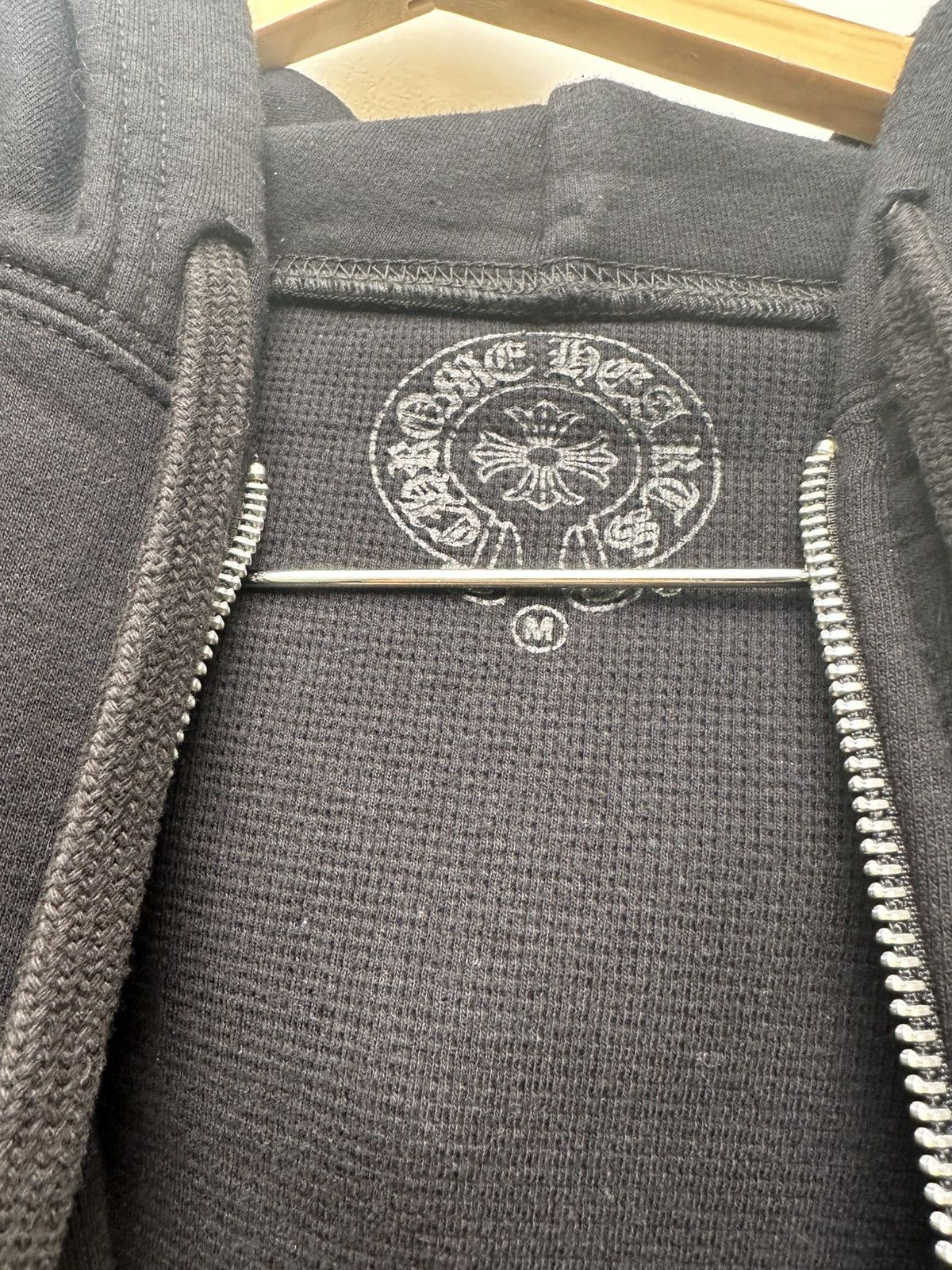 Chrome Hearts Chrome Heart Thermal Lined Zip Hoodie Size US M / EU 48-50 / 2 - 6 Thumbnail